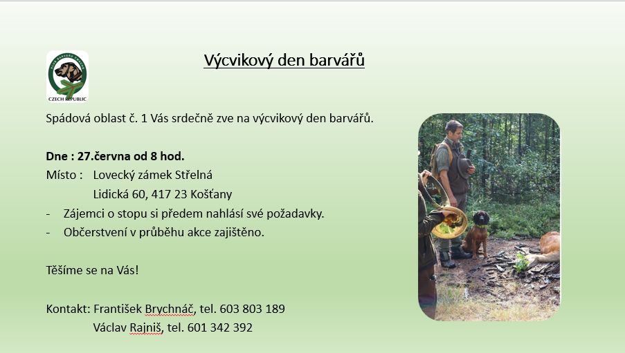 Výcvikový den oblast č. 1